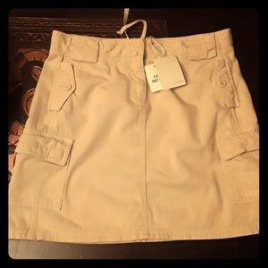 J Crew khaki skirt sz 8